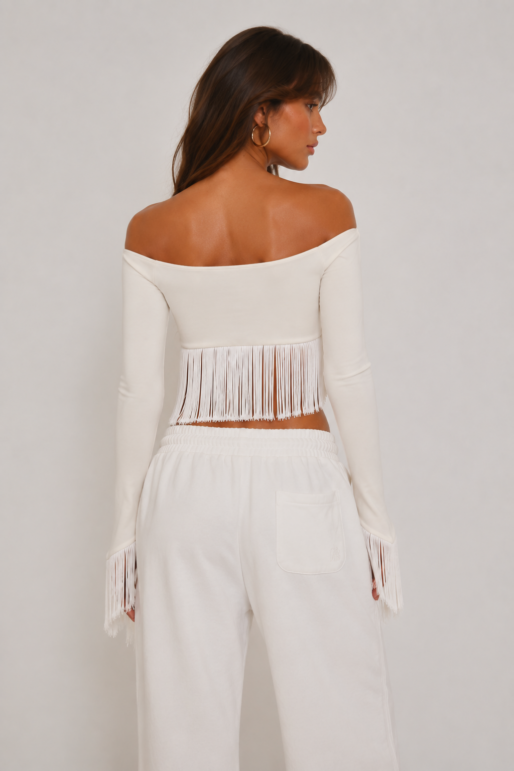 Midnight Fringe Muse Top