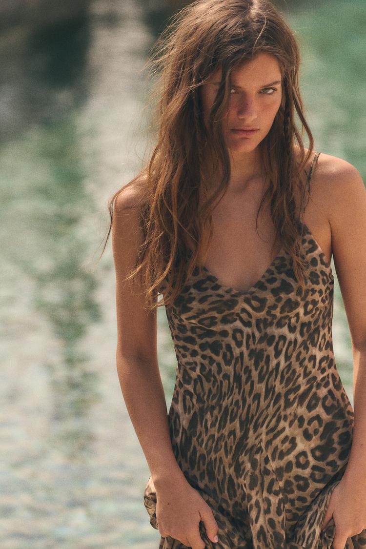 Sienna Leopard Maxi Dress