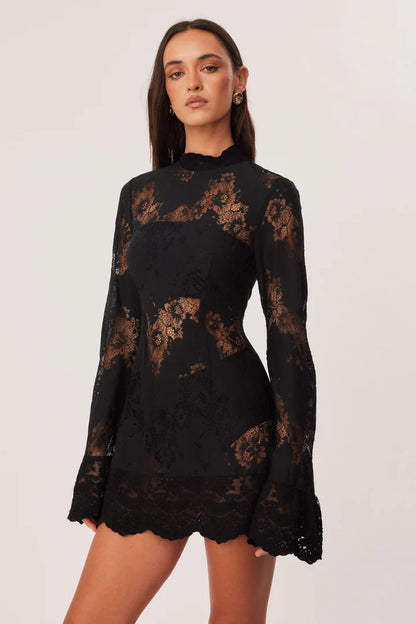Astra Lace Mini Dress