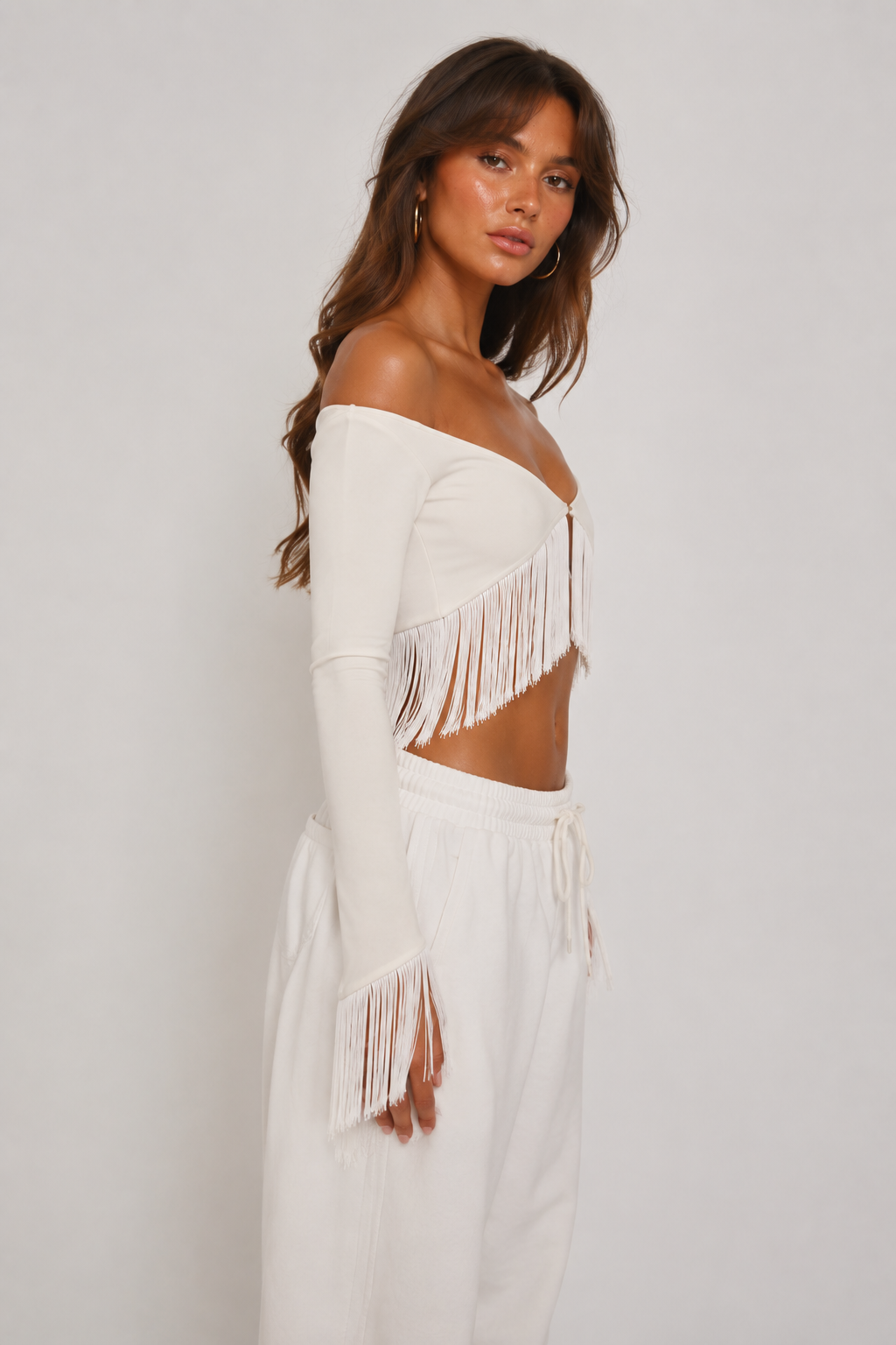 Midnight Fringe Muse Top